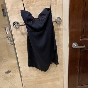 Navy nbd mini dress size xs